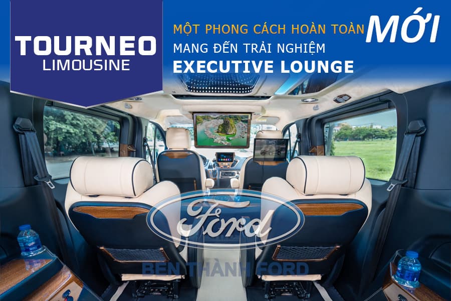 Ford Tourneo Limousine Nội thất 5 sao